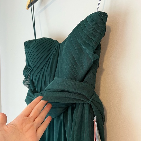 *NWT* Birdy Grey Christina Convertible Dress in Tulle Emerald Green Size M - Picture 12 of 17